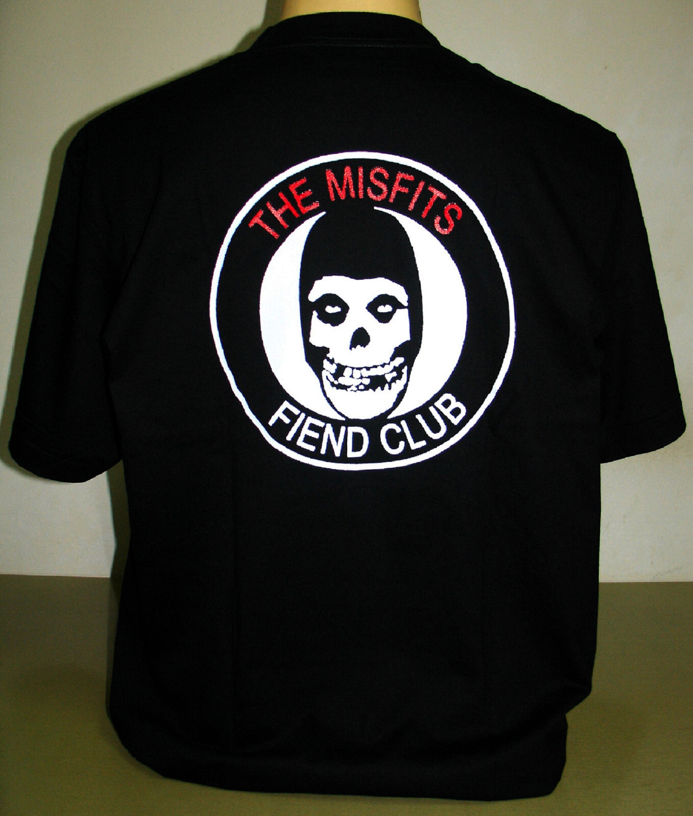 Misfits Skull Logo Punk Rock Band T-Shirt Size S M L XL 2XL 3XL XXL XXXL Red New