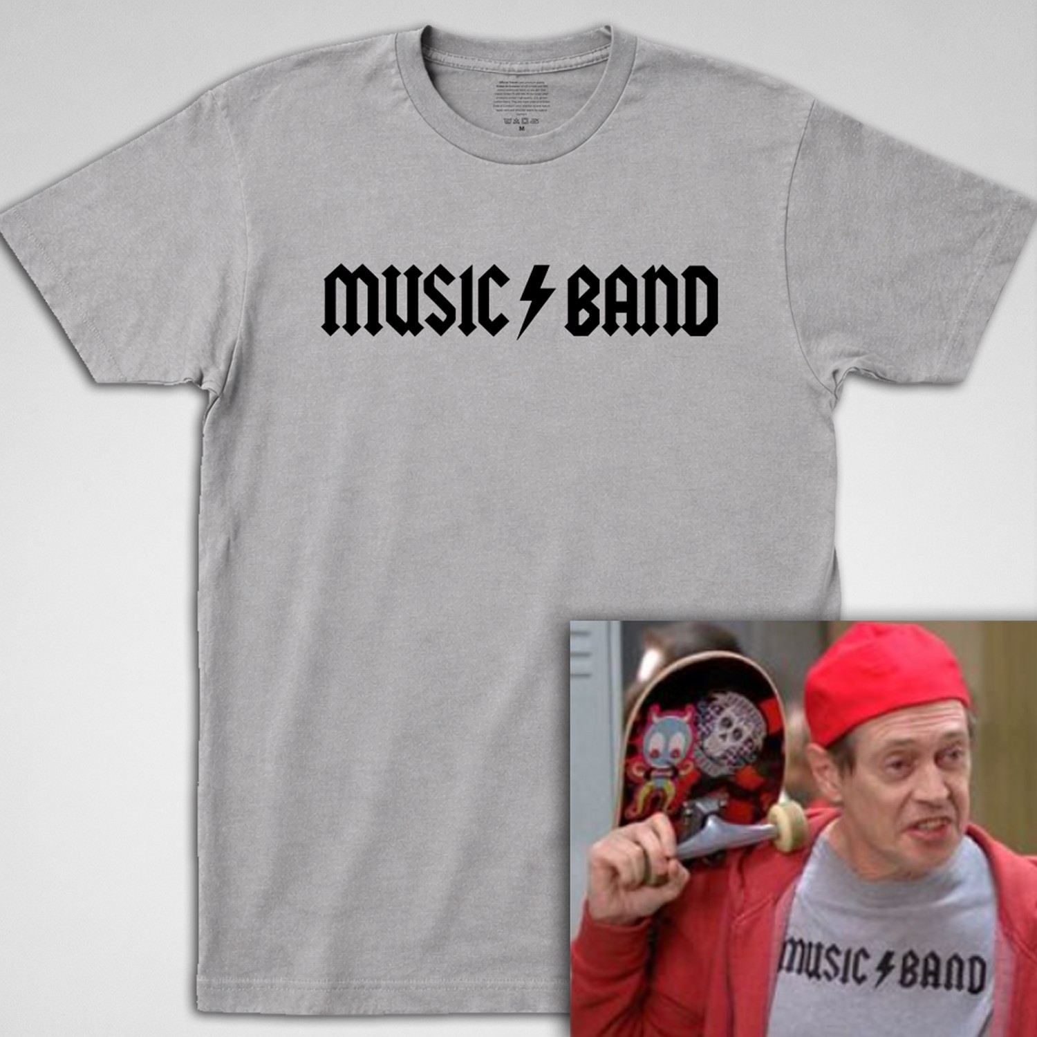 MUSIC BAND How do you do fellow kids? meme Steve Buscemi T-SHIRT tee 30 rock