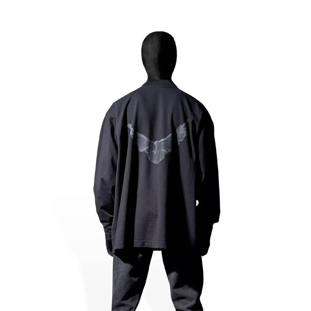 Yeezy Gap Engineered by Balenciaga Dove Long-Sleeve Tee Size 2XL (Brand New)