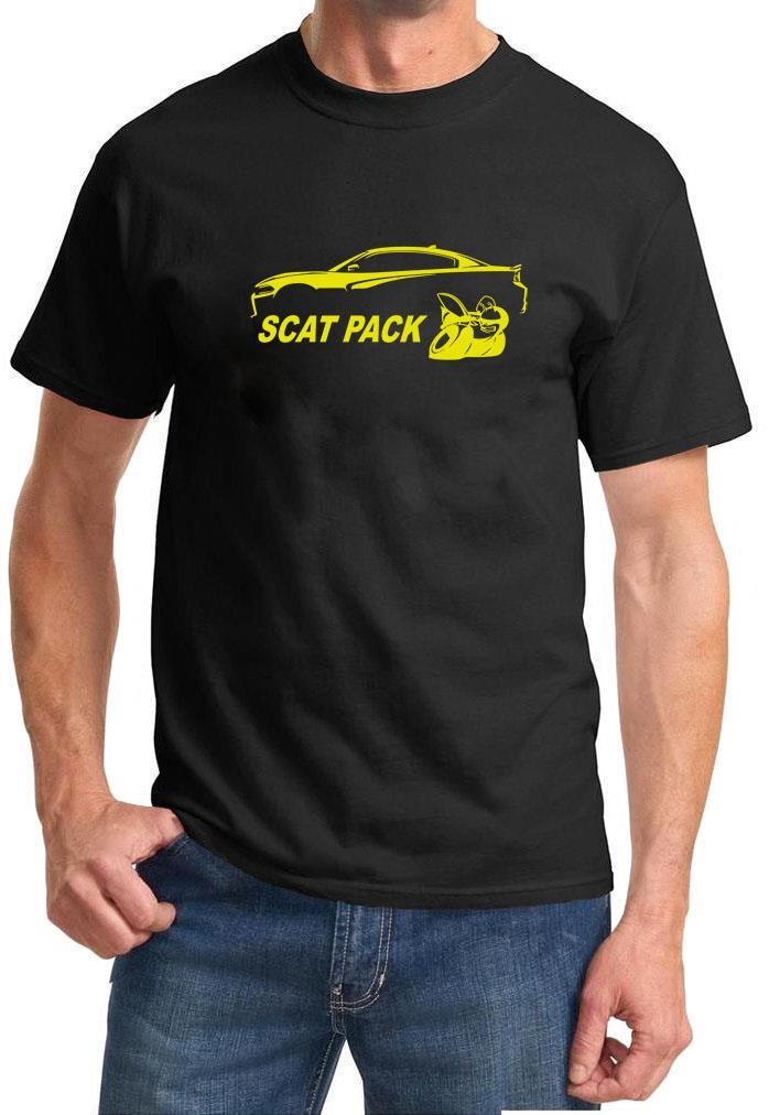 Charger Scat Pack Classic Color Design Tshirt NEW Free Ship