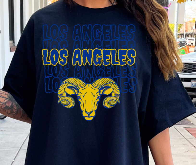 Los Angeles Ram Graphic Tee – Vintage Comfort Colors Shirt | S–3XL