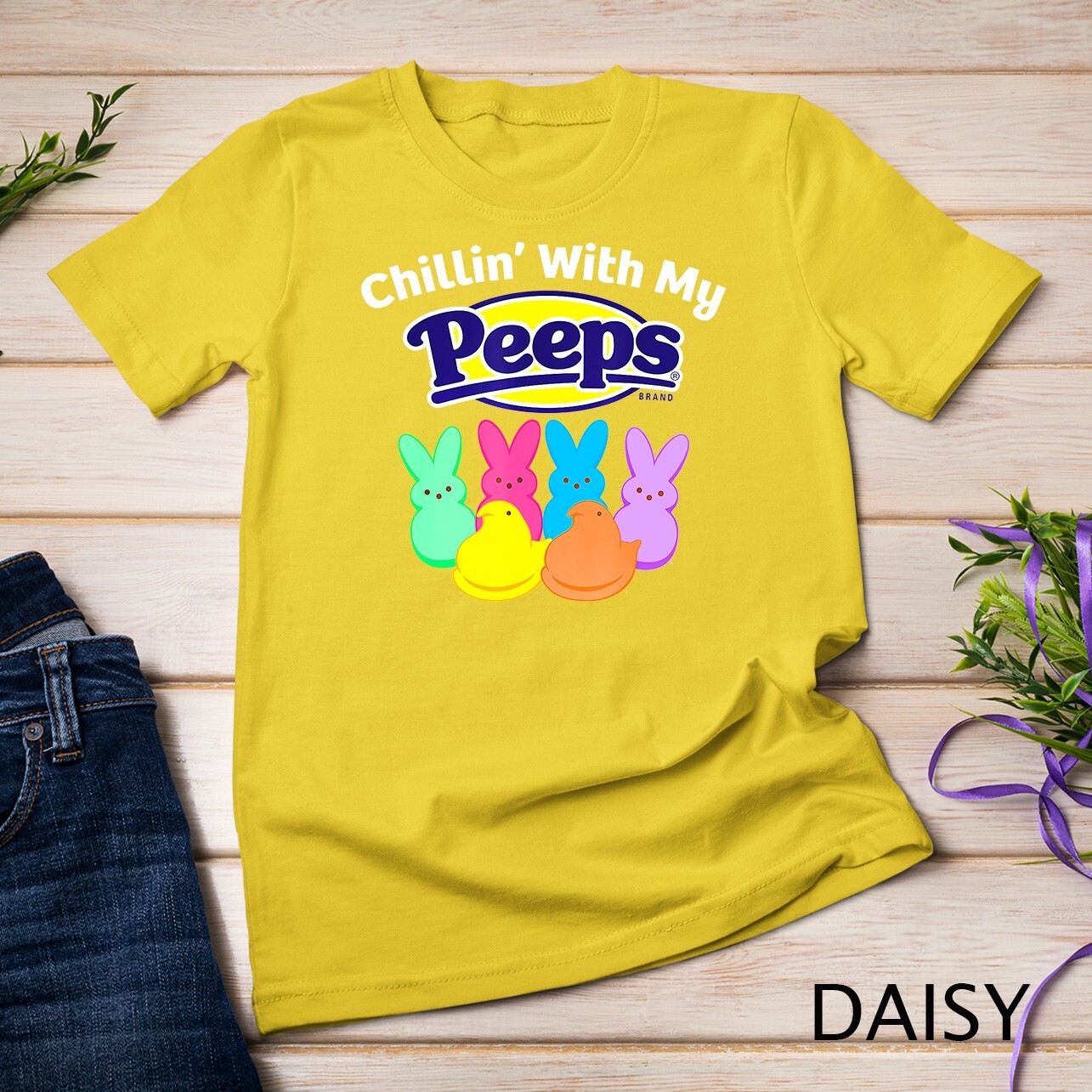 Peeps Easter Chillin’ With My Peeps T-Shirt Unisex T-shirt