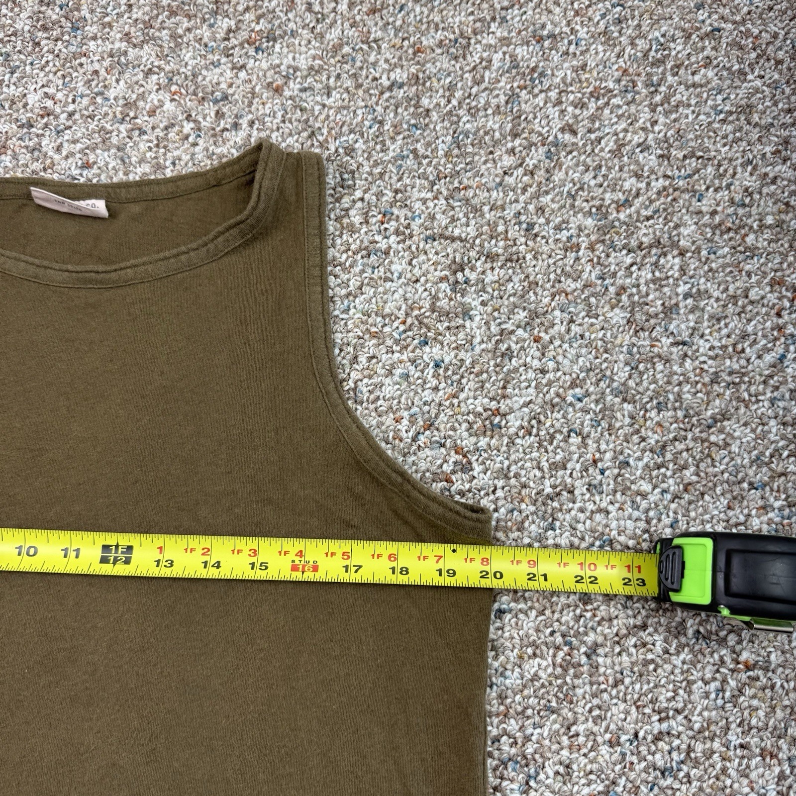 C.C. Filson Co. Mens Tank Top Sleeveless 79% Cotton 21% Linen Workwear t-shirt M