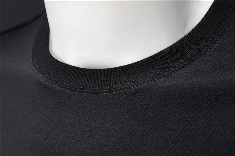 New Men Luxury Diamond Dragon Rhinestones Fashion T-Shirt High Quality