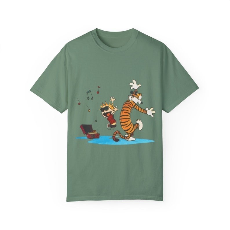 Calvin and Hobbes cartoon Unisex Tee S-5XL