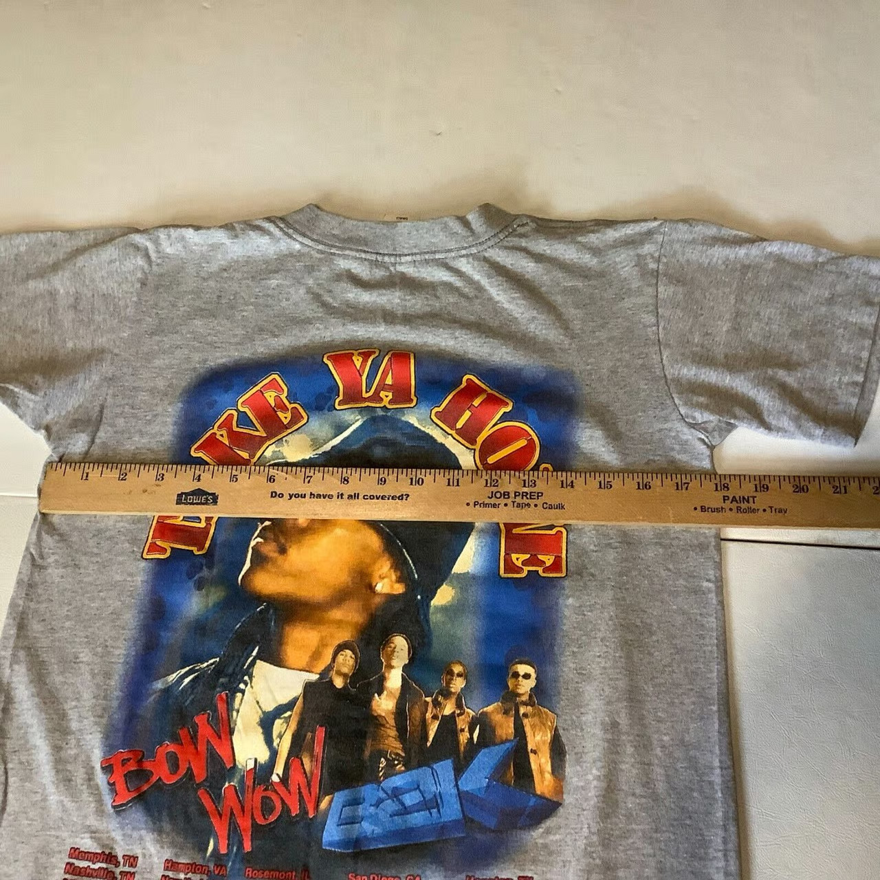 Vtg Bow Wow Scream 2 B2K Take Ya Home Tour T-shirt Size Sm Double Sided Print
