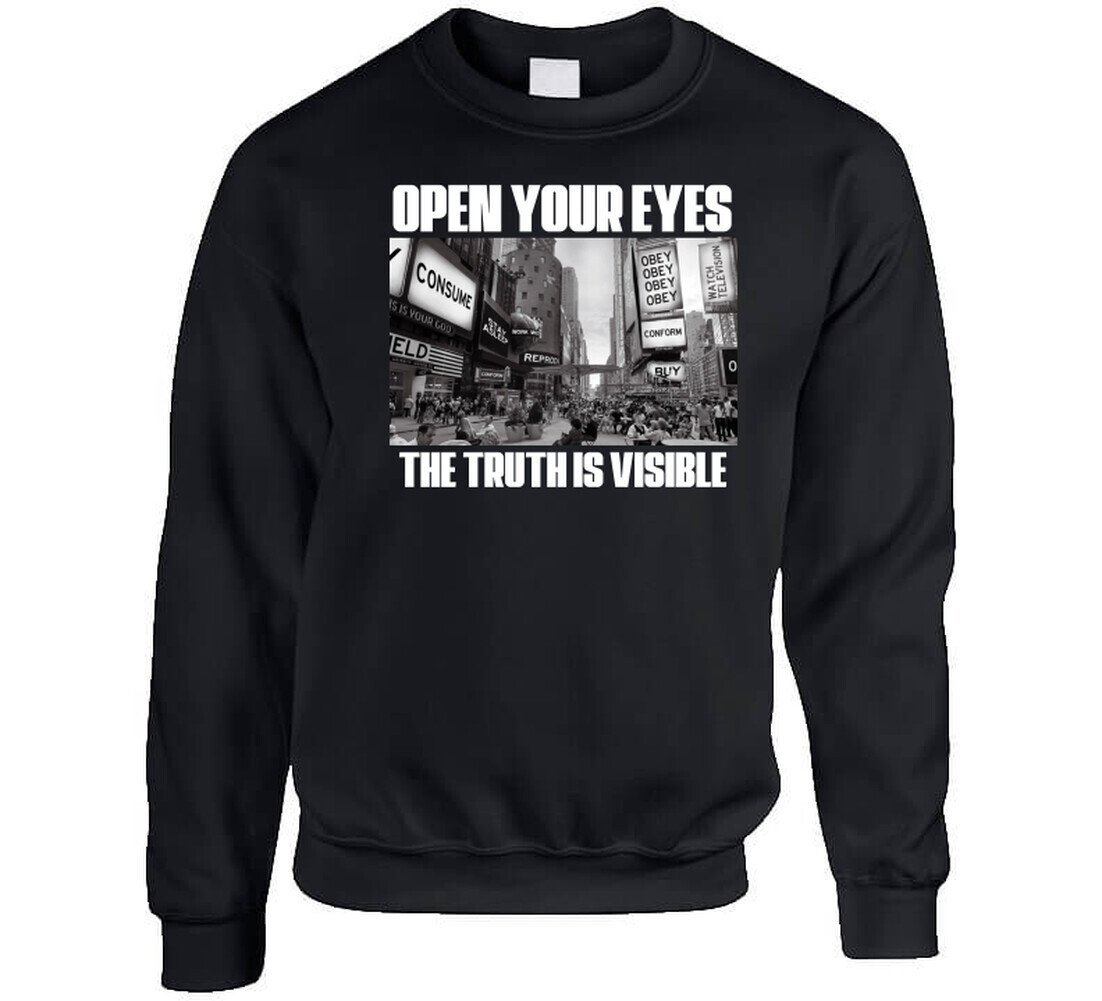 Open Your Eyes The Truth Is Visible They Live Roddy Piper Fan T Shirt