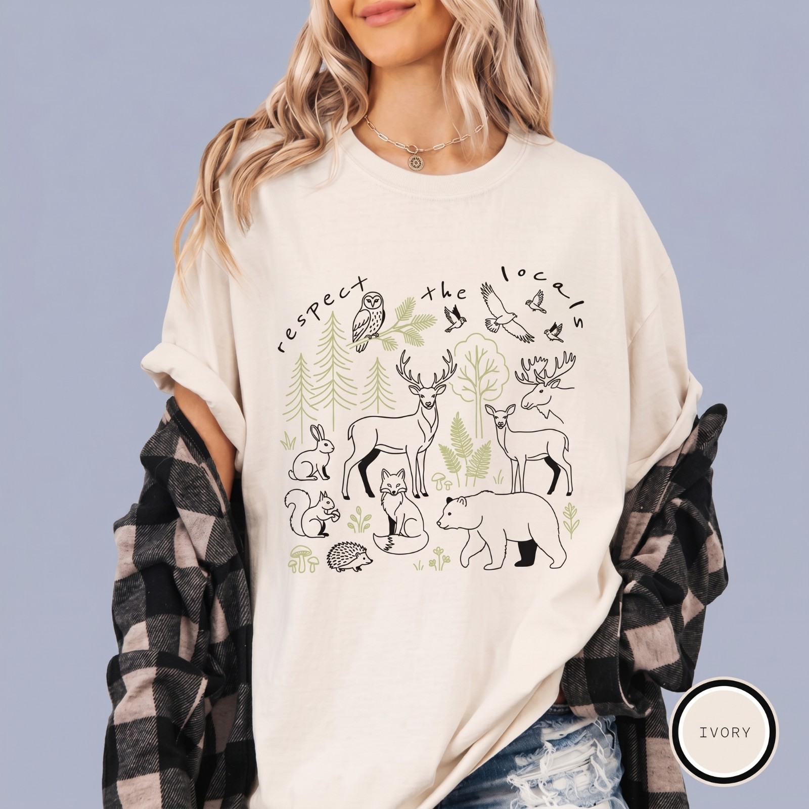 Comfort Colors Respect The Locals Shirt, National Park Tee, Camping T-Shirt