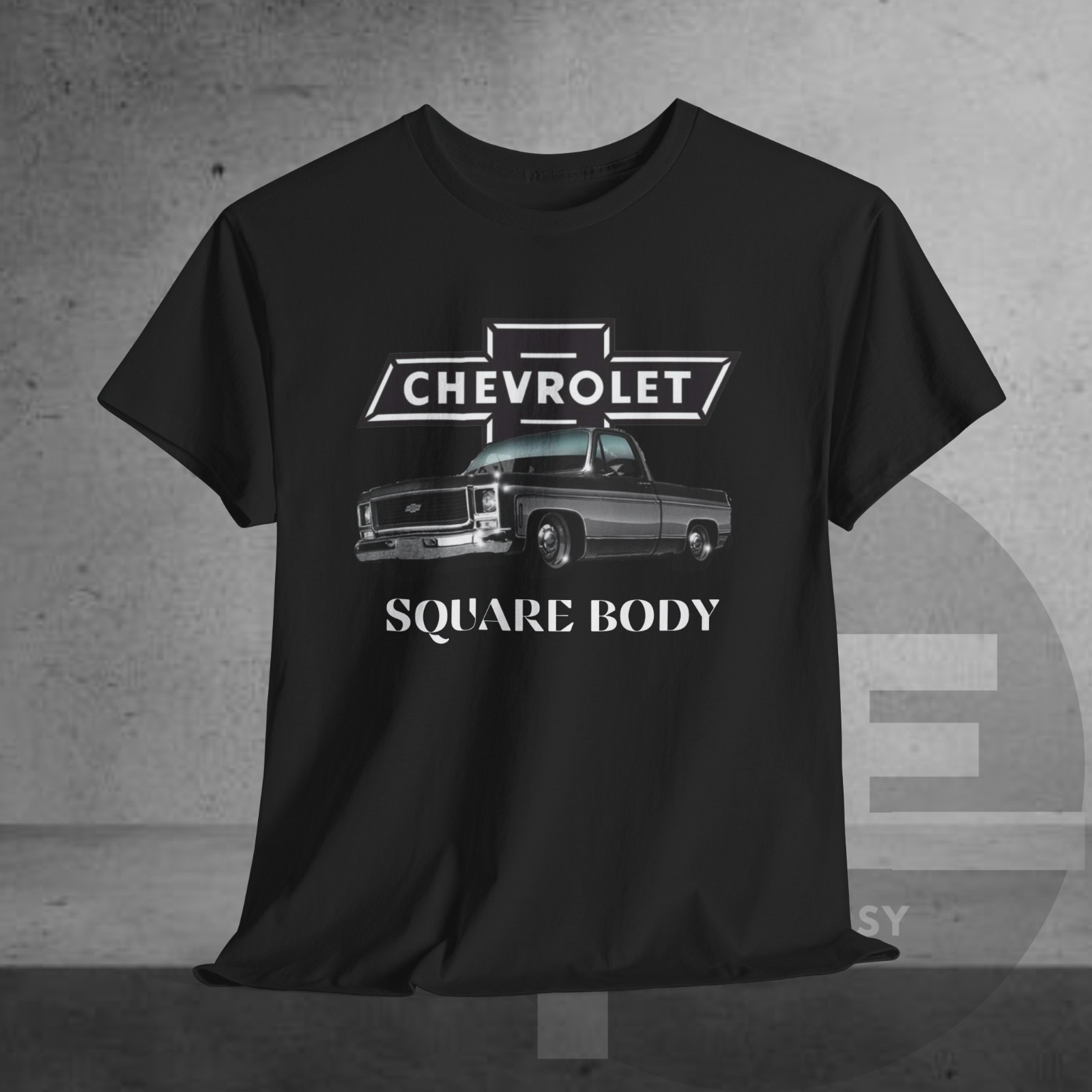 Square Body C10 Chevy Silverado T-Shirt Unisex Tee Fan Gift