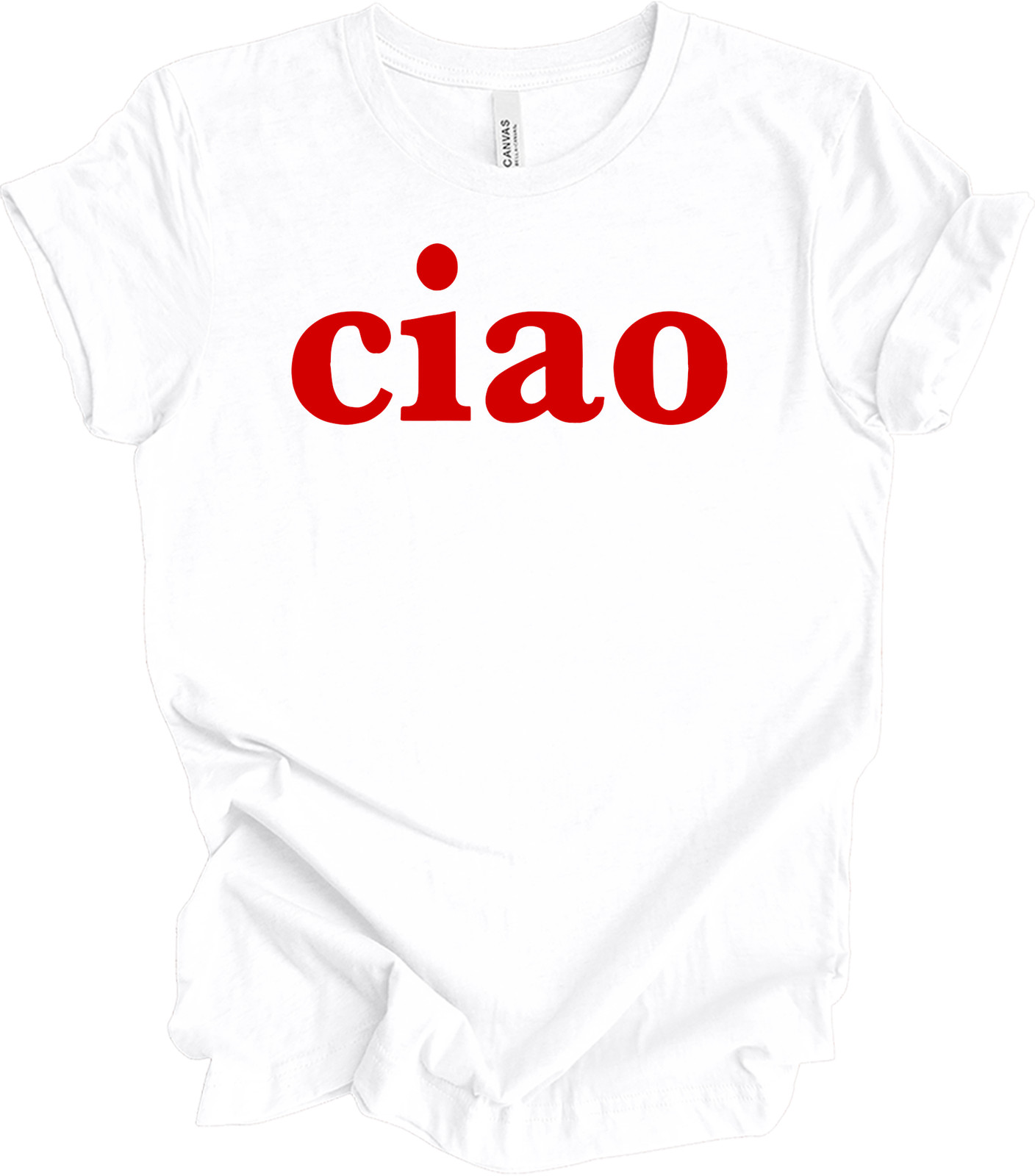 Ciao Shirt Italian Hello Italy Gift Ciao Bella Tee Travel Souvenir Unisex