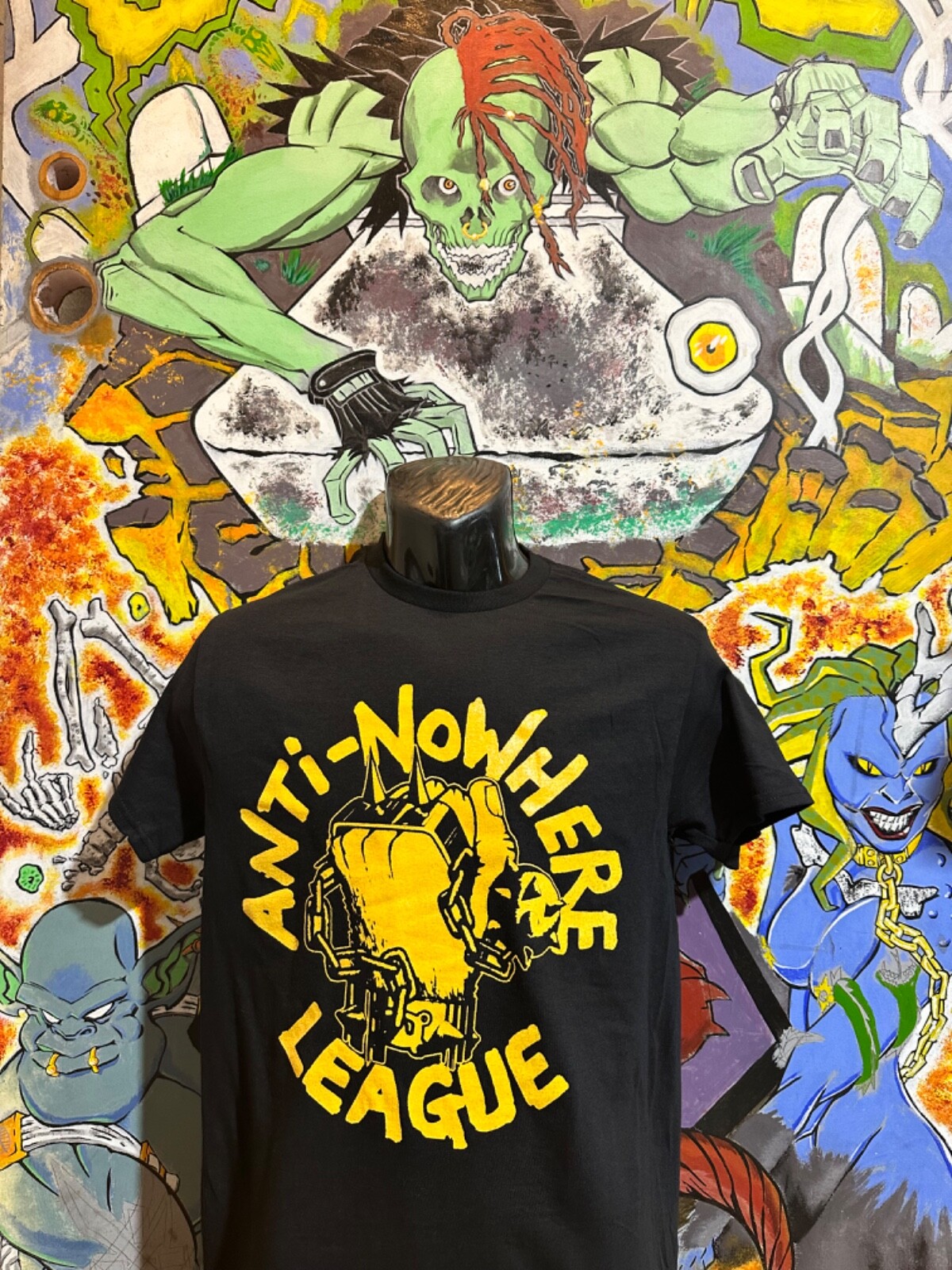 Anti Nowhere League shirt Business UK Subs English Dogs Oi Dropkick Murphys Punk