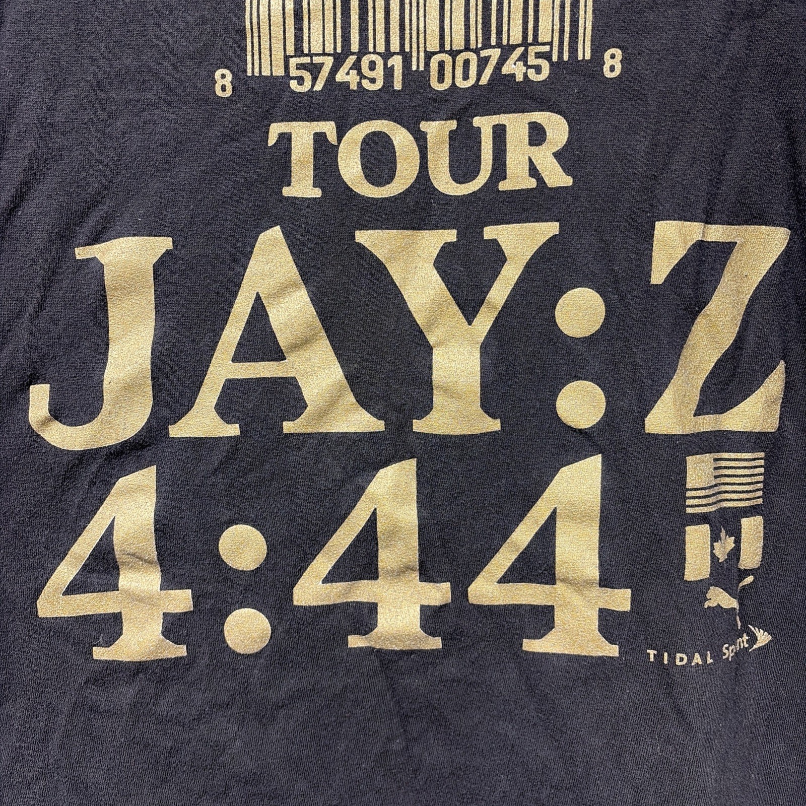 Jay-Z 4:44 Tour longsleeve TShirt Concert Rap Hip Hop Music Merch Gemrock Sz M