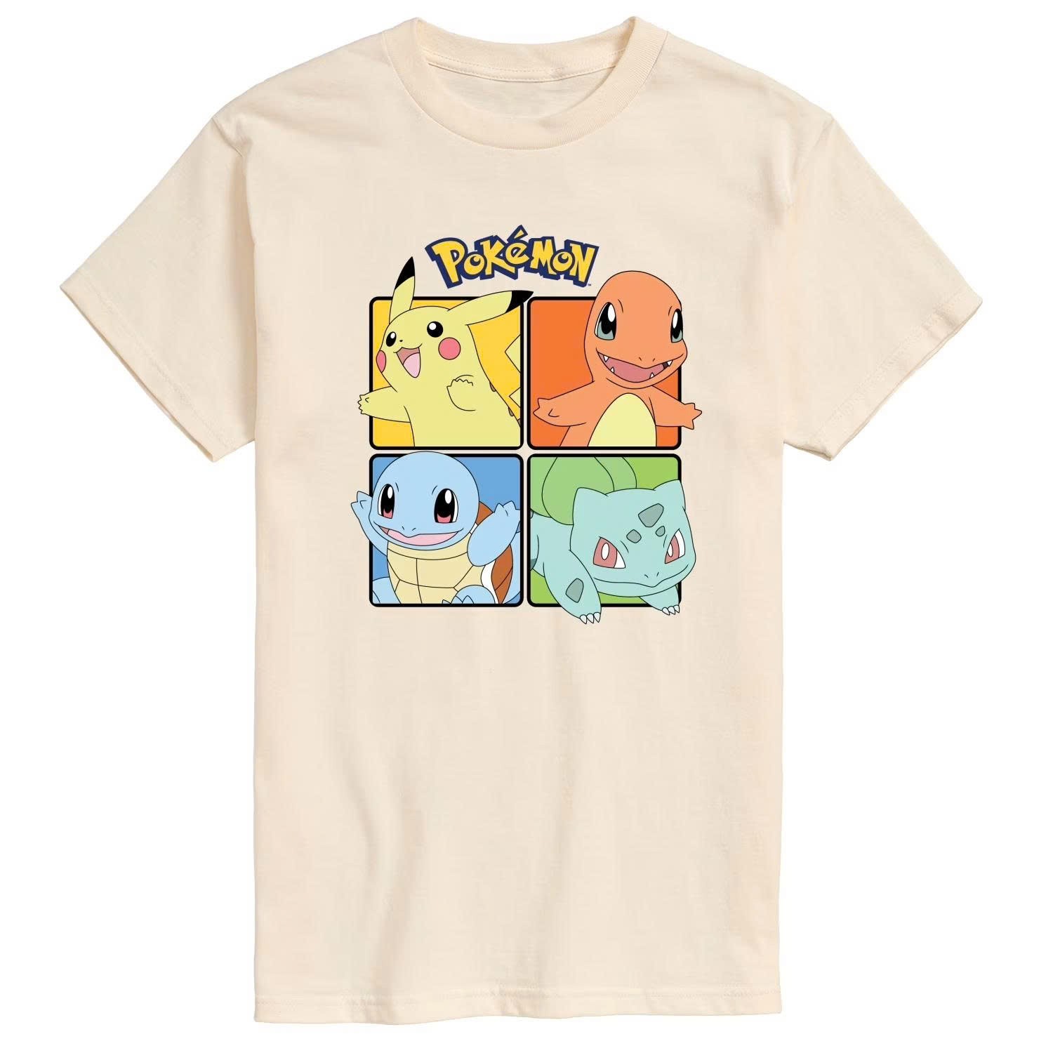 Vintage 90s Anime For Fan Trendy Pikachu and Friend Graphic Cotton Unisex Tee