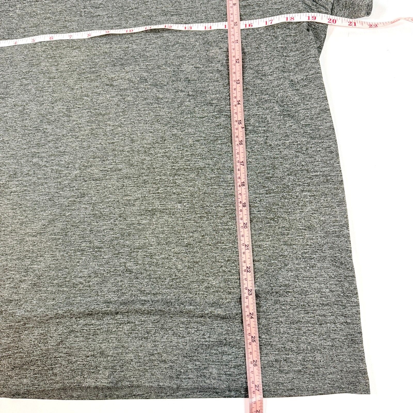 Quince Flowknit Breeze Performance Tee NWT Mens Small Heather Grey Active