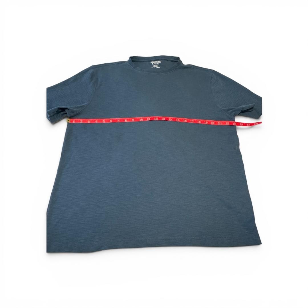 Kirkland Brand Men’s Basic Tee, XL, Muted Slate Blue, 100% Cotton, Never Worn