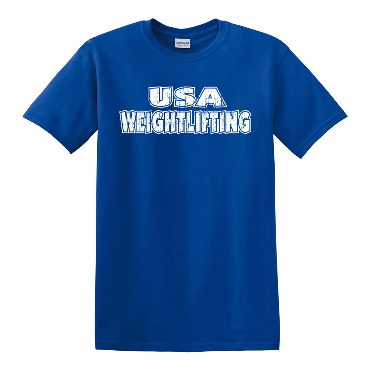 USA Weightlifting T-shirt – S to 6XL – Olympics Gym Powerlifting Lifting