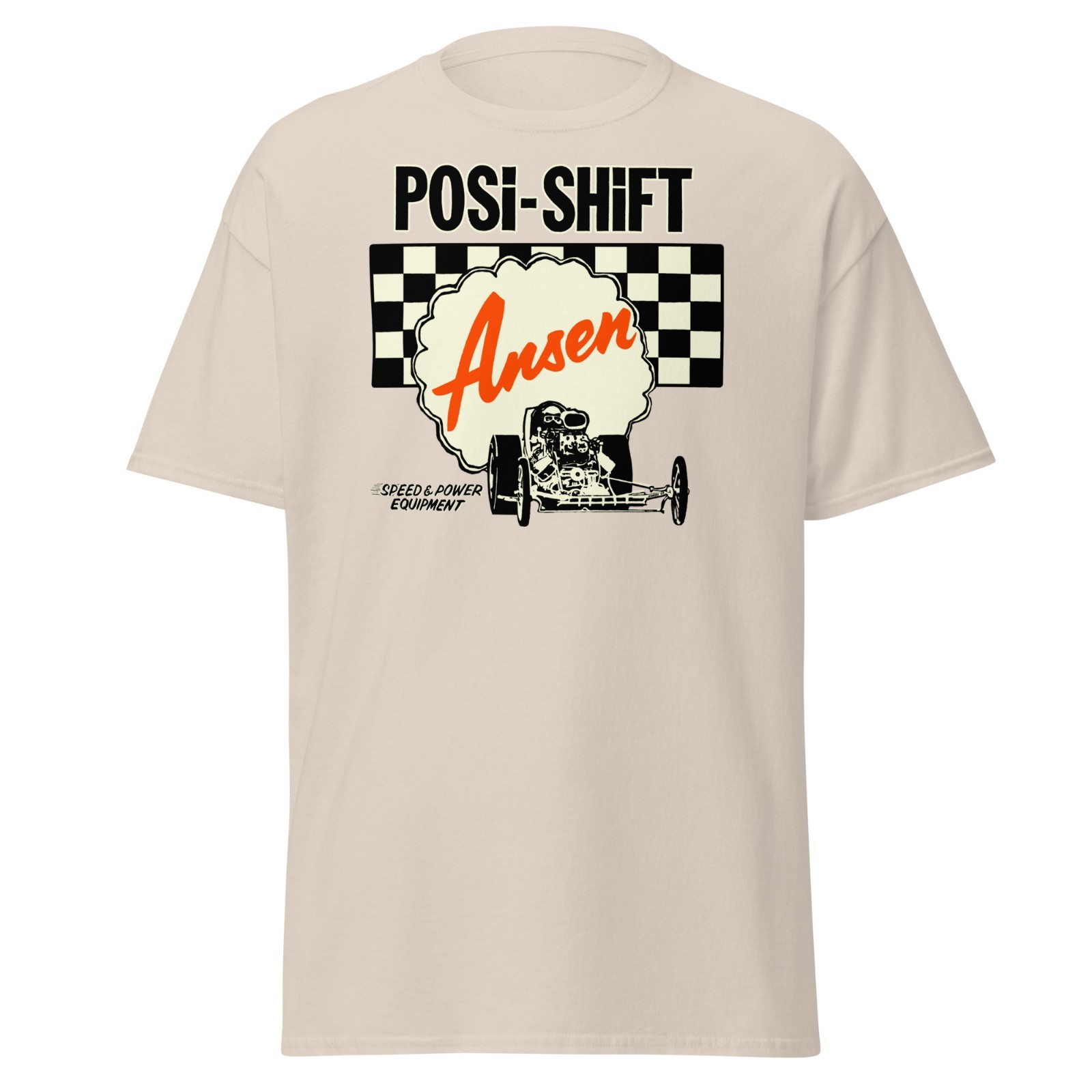 Ansen early speed equipment T-Shirt Hot Rod Drag Vintage Shifter Pedals NHRA