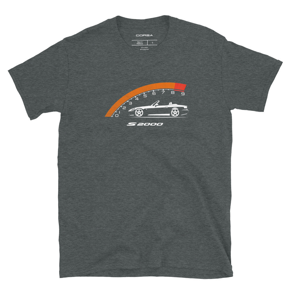 Honda s2000 Ap2 8K RPM Cluster Silhouette Men’s T-Shirt