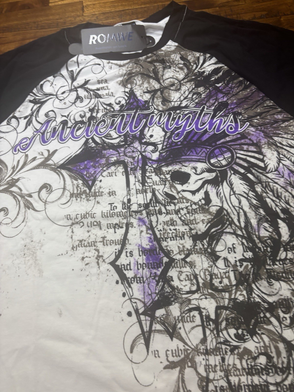 Gothic Print Shirt Amazing Graphic Size 2xl