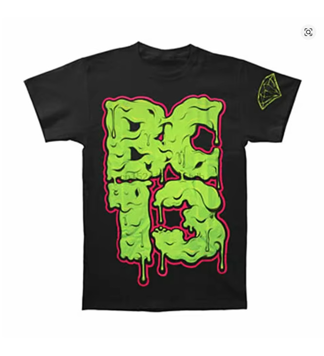 Brokencyde New Multi Size Option Tee Breathable Cotton Neon Slime TD617