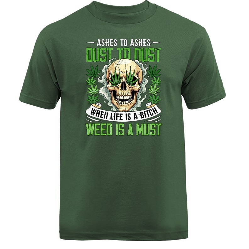 Weed is a Must Marijuana Pot Cannabis T-shirt