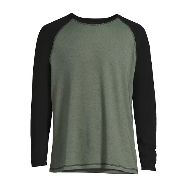George Men’s Raglan Tee Long Sleeve Two Color