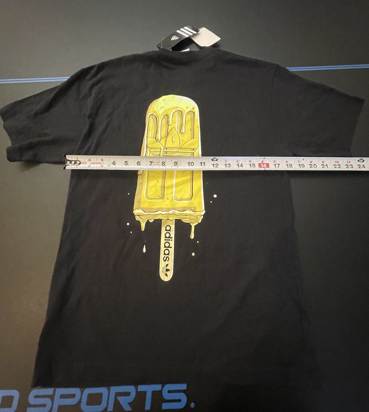 RARE NEW MENS ADIDAS ORIGINALS TREFOIL POPSICLE TREFOIL SHIRT ~SIZE Sm #KG1585