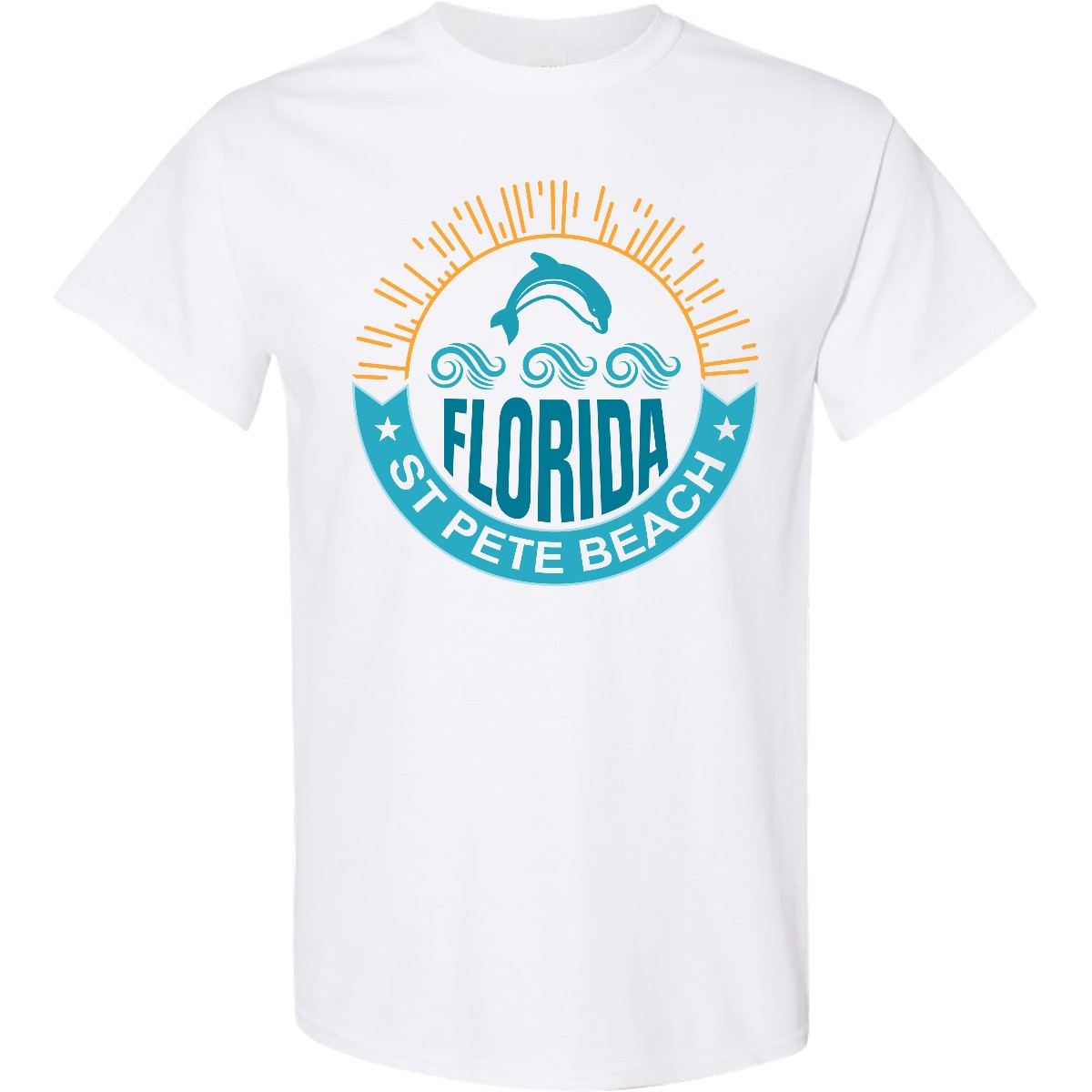 Inktastic St Pete Beach Florida Trip T-Shirt Fl Souvenir Vacation Matching Mens