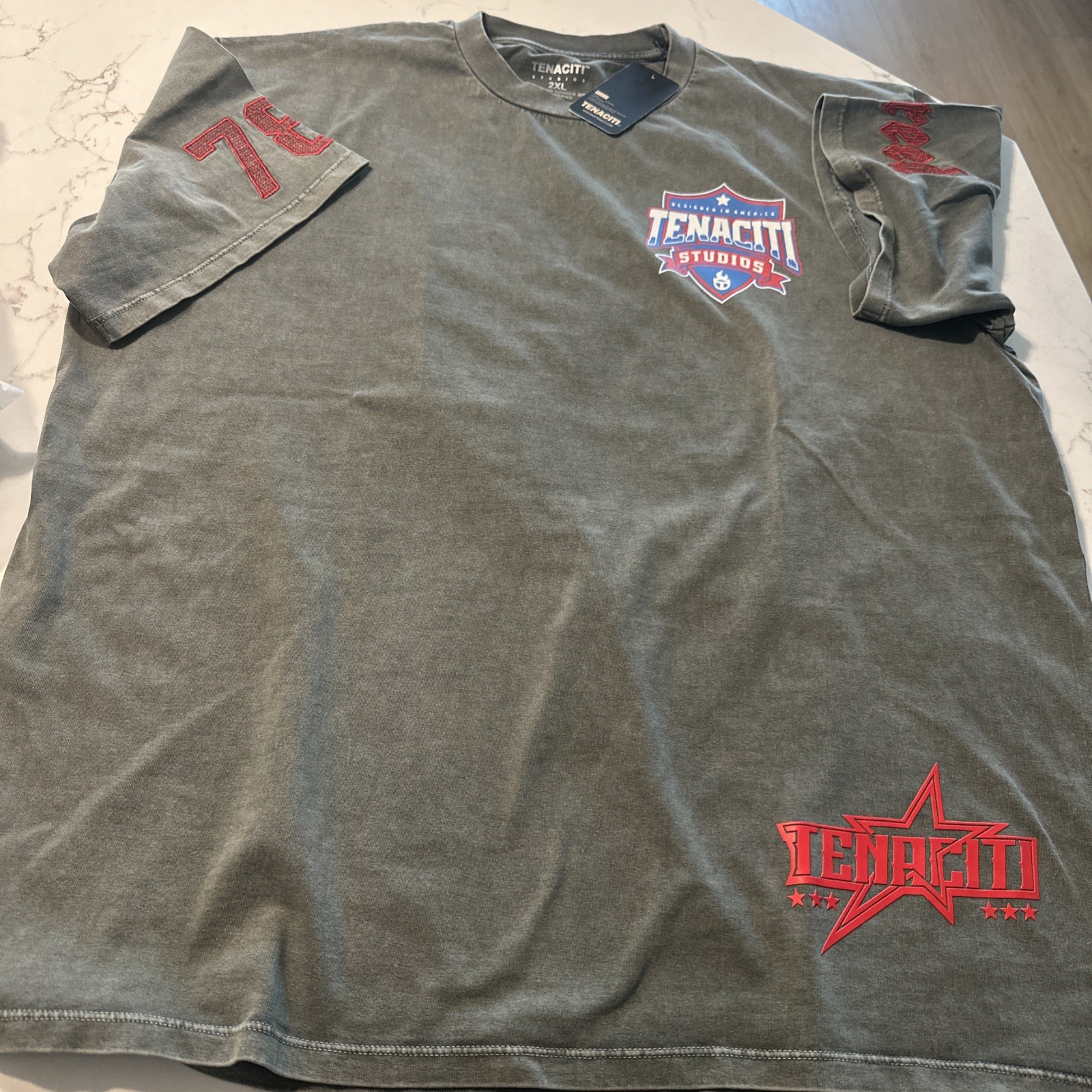 Tenaciti Studios Men’s T-Shirt New with Tags XXL