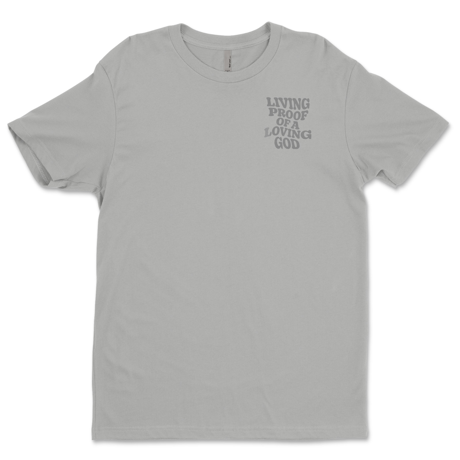 DTF Living Proof/ Custom Unisex Soft Style T-Shirts, Next Level- Cotton