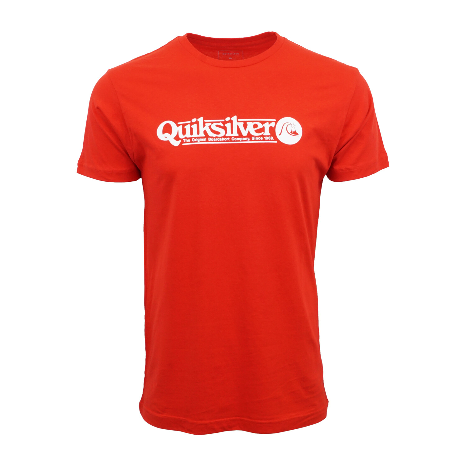 QUIKSILVER THE ORIGINAL BOARDSHORT COMPANY MENS GRAPHIC T SHIRT