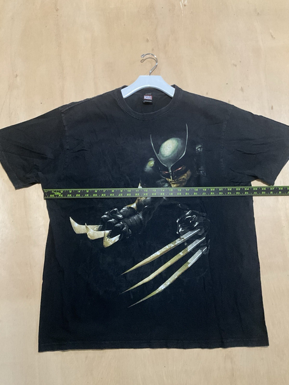 Vintage Y2K Wolverine Men’s T Shirt Marvel Mad Engine X-Men Black Size XXL