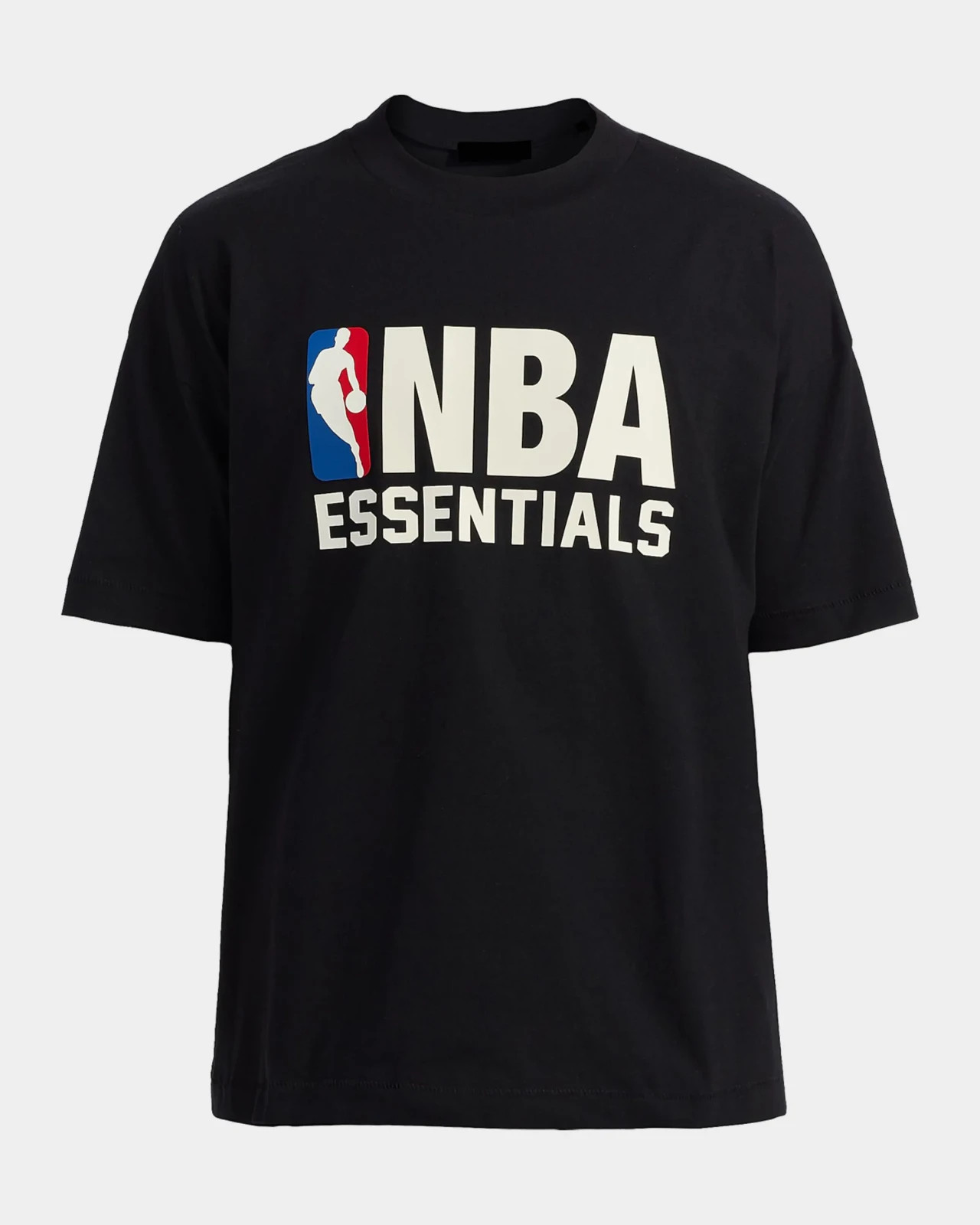 Fear of God Essentials NBA Men’s Cotton Logo Fit 90’T-Shirt – Size M