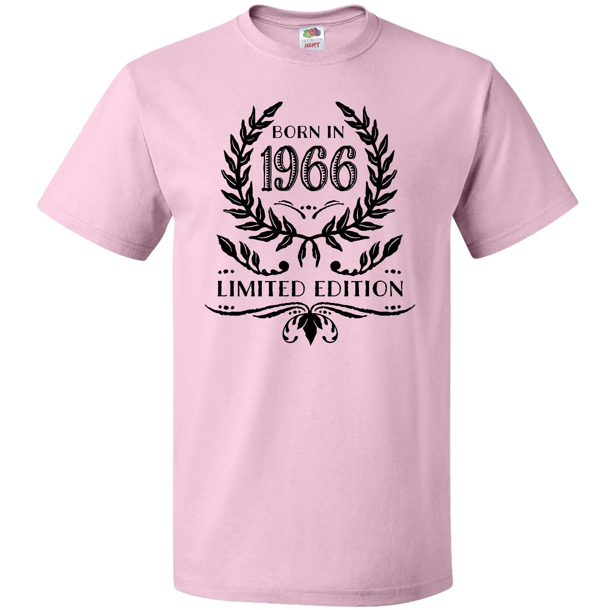 Inktastic Born In 1966 Limited Edition T-Shirt Birthdays Adult Ink Style Borders