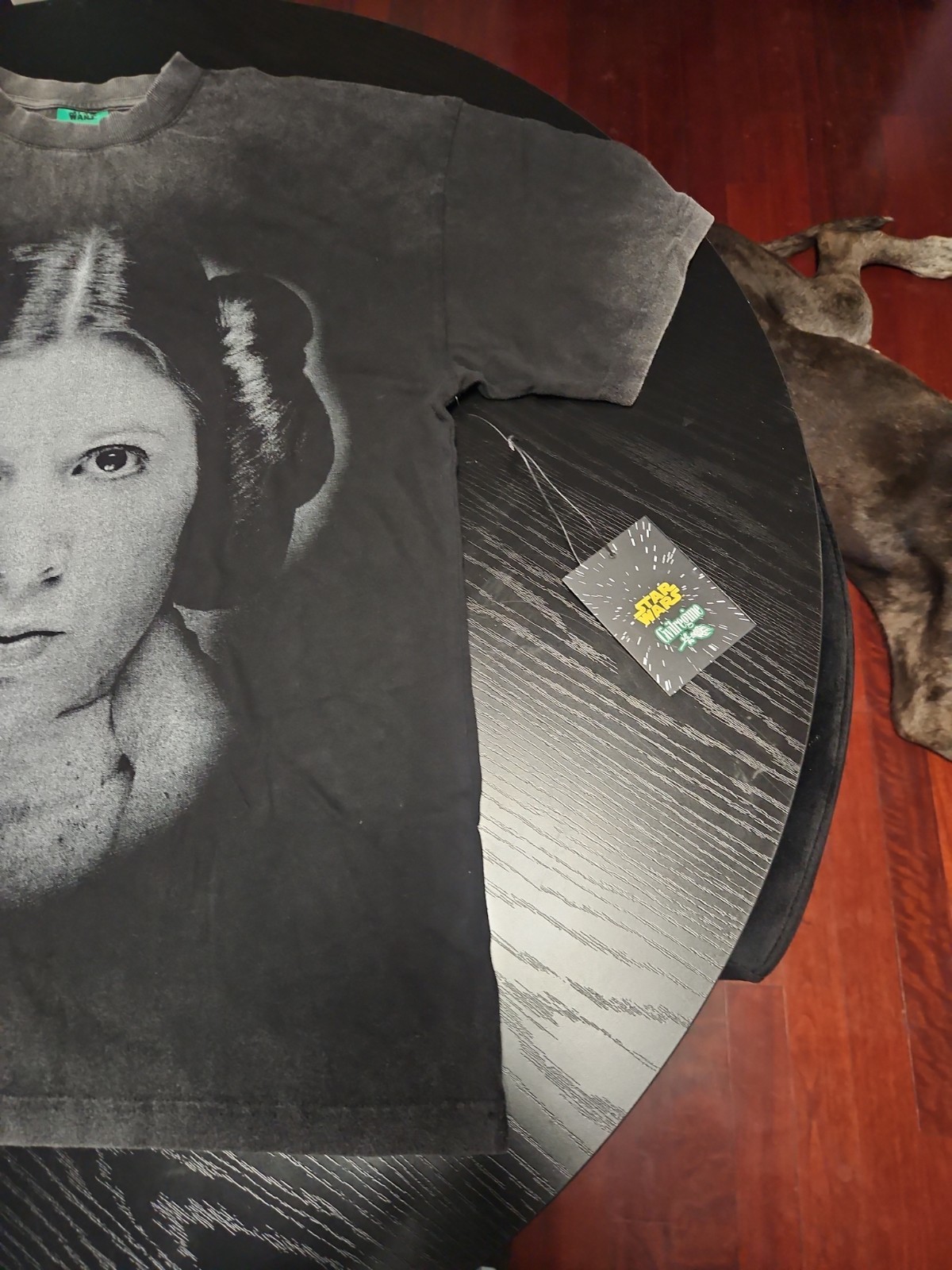 Civil Regime × Star Wars Princess Leia oversized t-shirt in black. Mediam