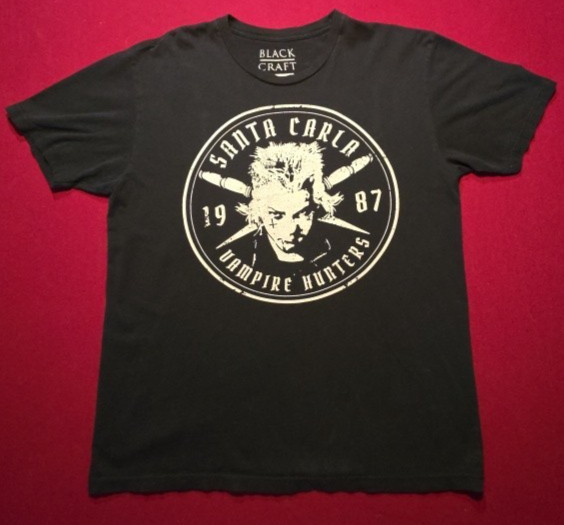 Black Craft Cult Santa Carla Vampire Hunters Lost Boys Black Size Medium EUC