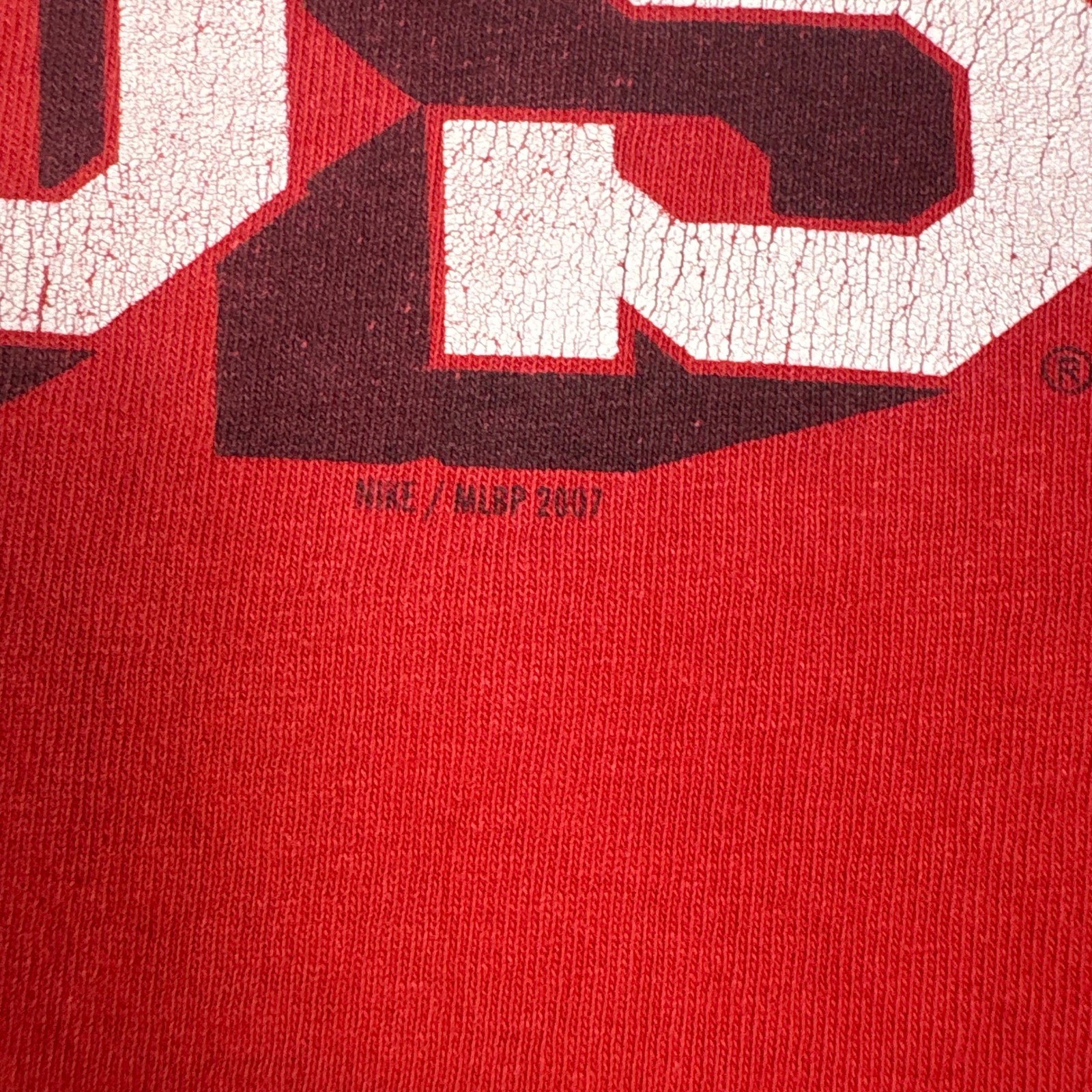 Vintage 2007 Nike Cincinnati Reds MLB T-Shirt Red Mens Large Graphic Tee