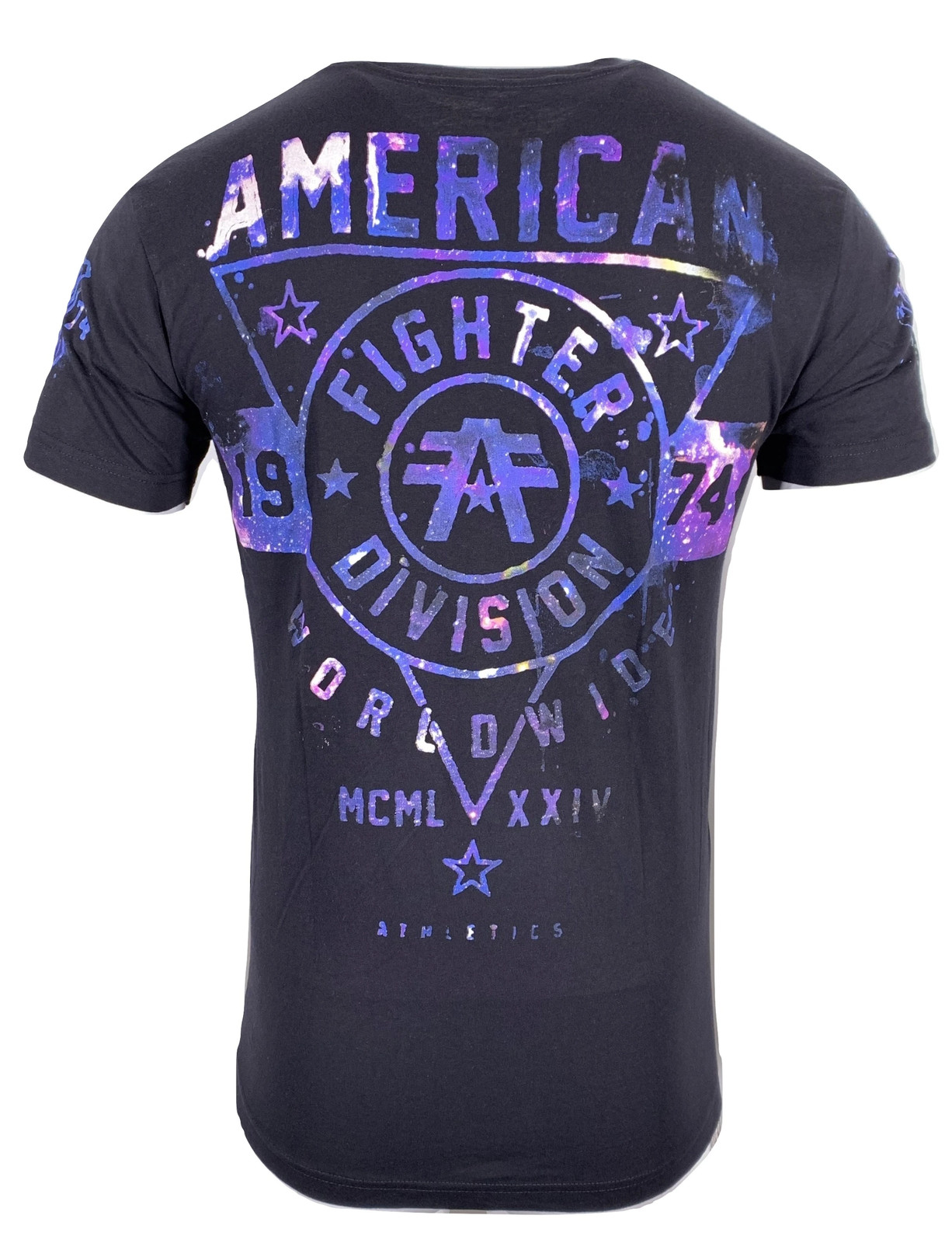 AMERICAN FIGHTER SILVER LAKE GALAXY Men’s T-Shirt *