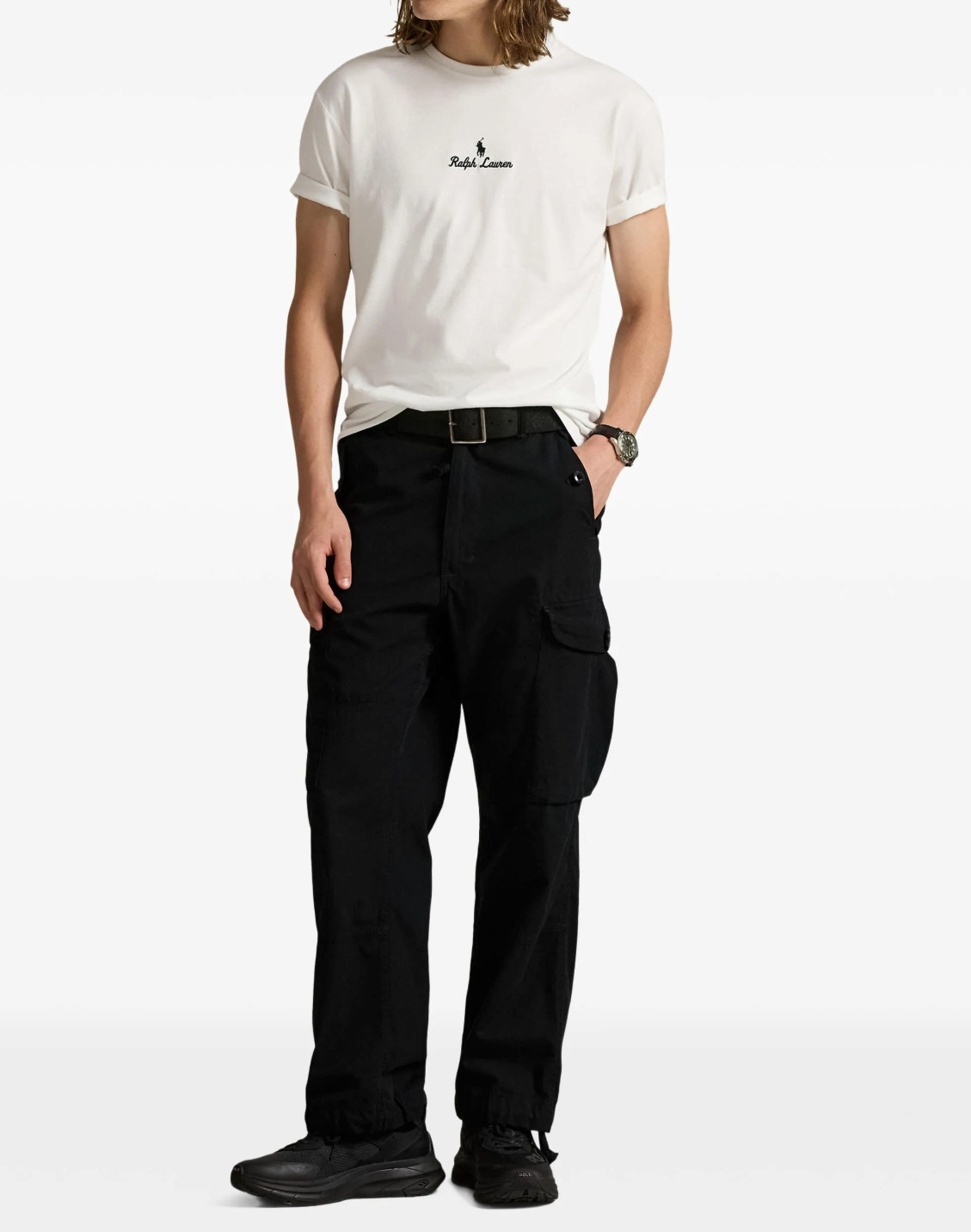 *NEW* Men Polo Ralph Lauren Classic Fit Logo Jersey Tee WHITE (710981370003) 👍