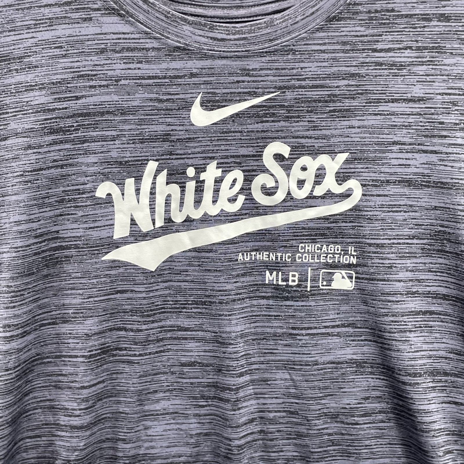 Nike Performance T-Shirt Lot (2) Men’s XL Dri Training Gym Running MLB White Sox