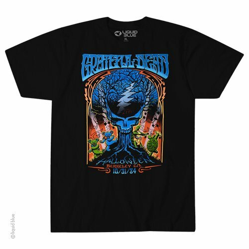 GRATEFUL DEAD-HALLOWEEN DEAD-Berkley,CA 10/31/84 T-SHIRT S,M,L,XL,2X-5X,6X Lesh