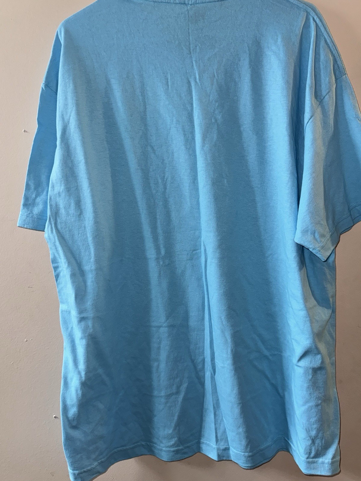 Marvel X-Men Gambit Men’s Crew Neck Graphic Logo T-Shirt, Blue Cotton XL