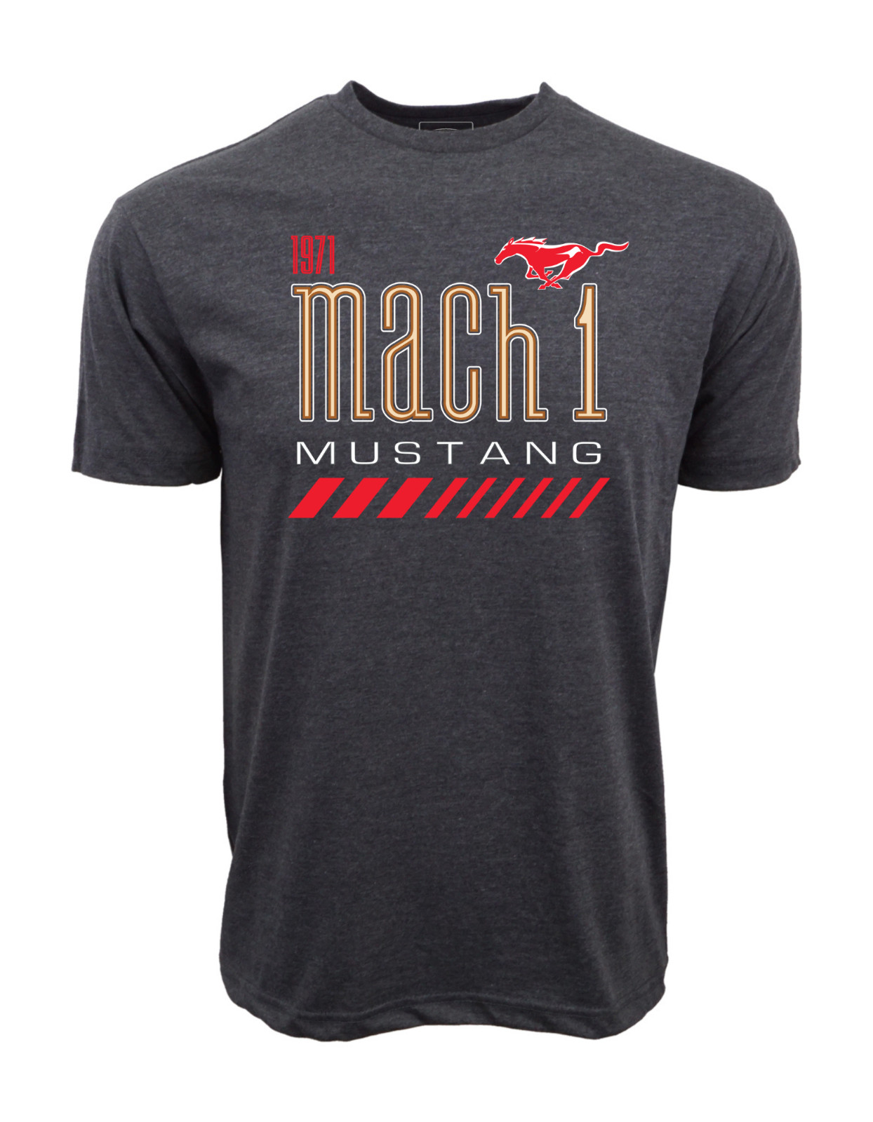 1971 MACH 1 FORD FORD MUSTANG GRAPHIC MENS T SHIRT