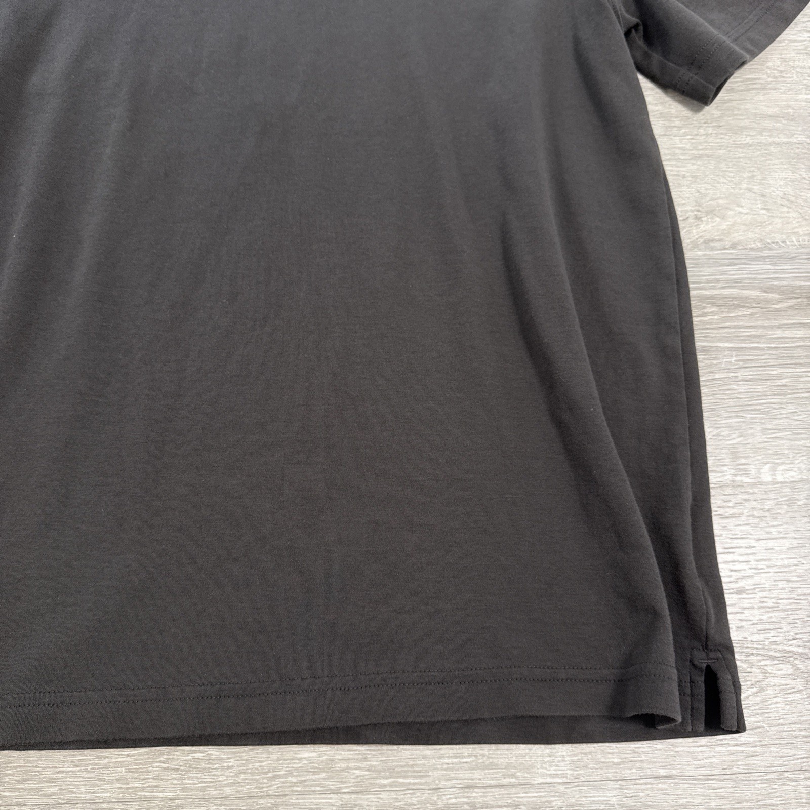 Kirkland Signature Shirt Men’s XL Black Pima Cotton Basic Solid Tee