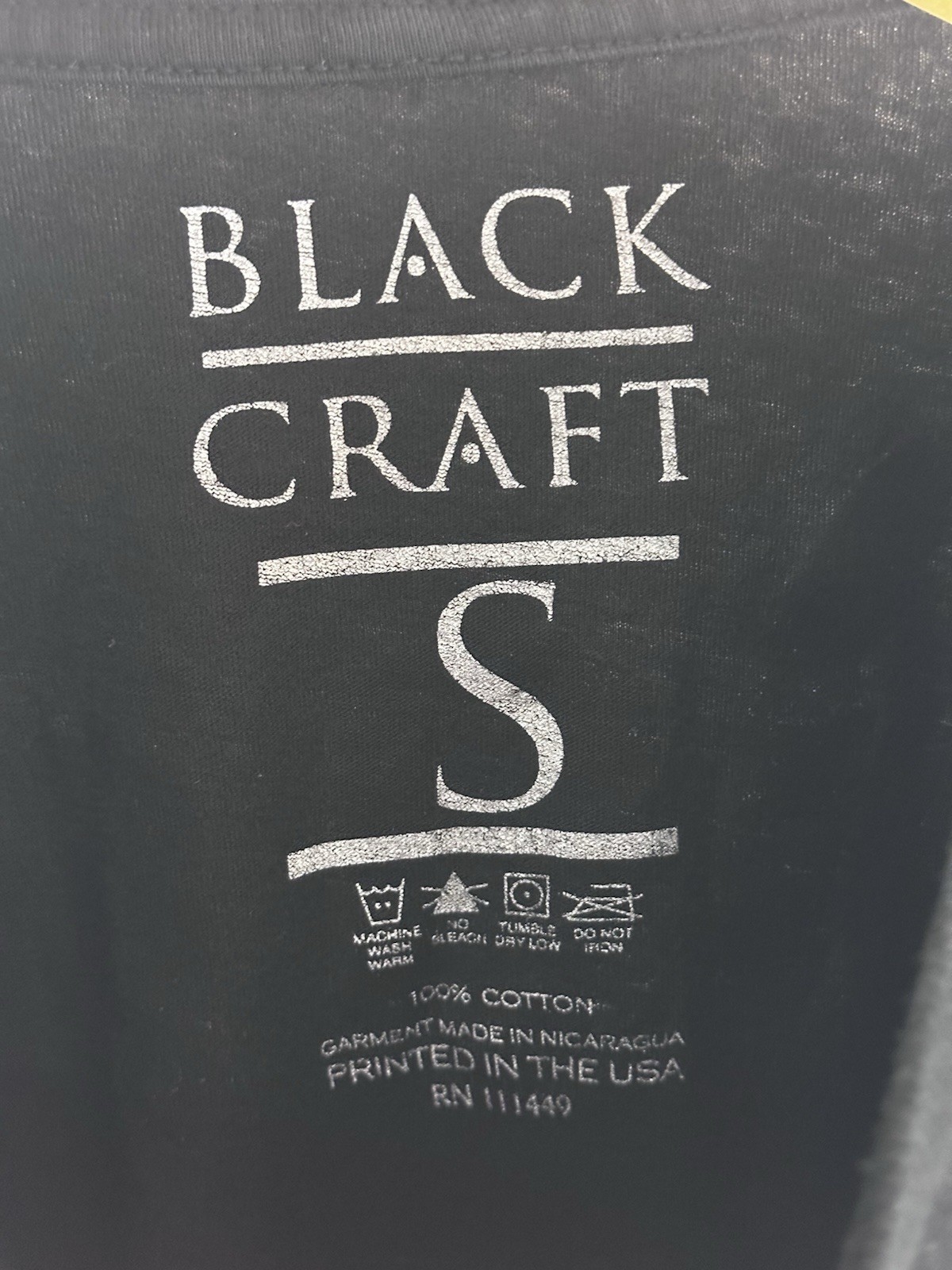 BlackCraft Cult Bart Simpson Graphic T-Shirt Men’s Size S Goth Black Metal Tee