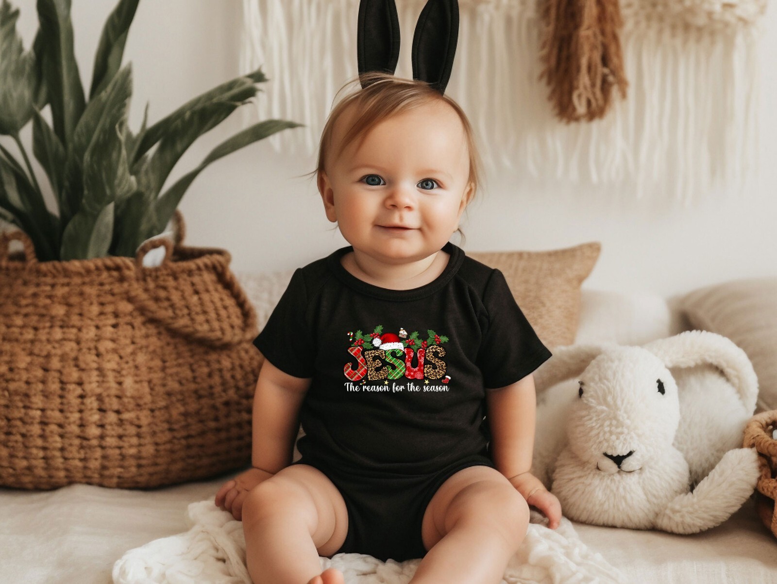 The Reason For The Season, Christmas Shirt, Jesus New Year Tee, Santa Claus Shir