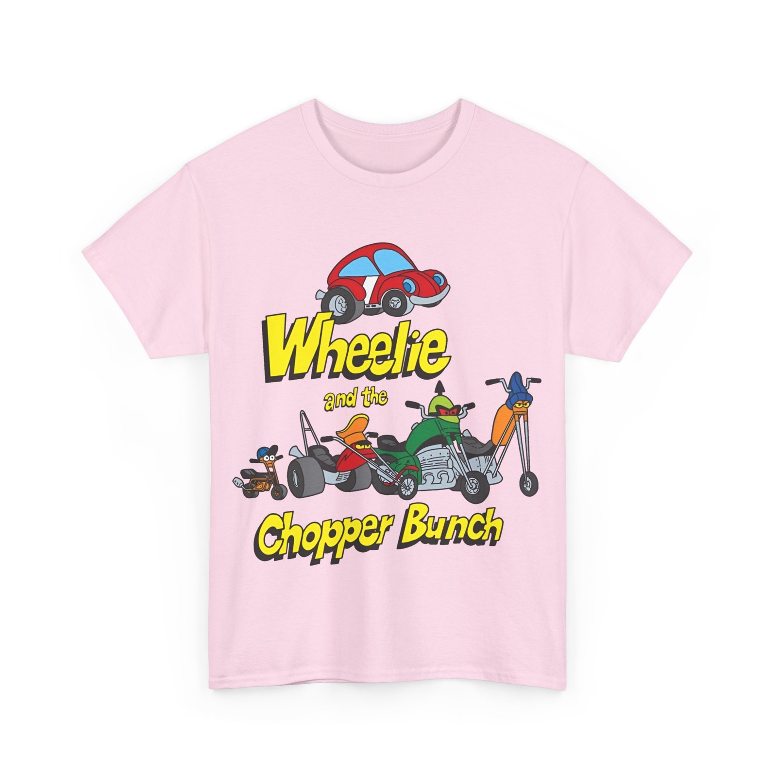 Wheelie & the Chopper Bunch T-Shirt – Hanna-Barbera Cartoon