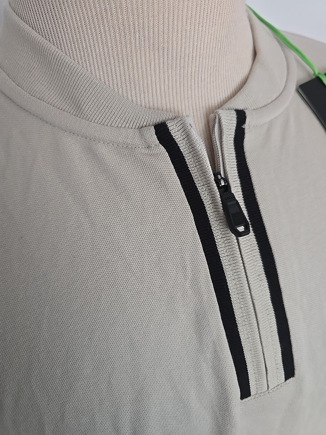 HUGO BOSS Pariq Black Label MEN’S NEW HALF Zip T-SHIRT Sz XXL