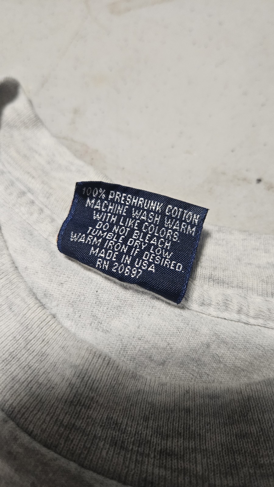 Vintage Dickies Shirt Mens XL Gray Faded Gradient Pocket Single Stitch