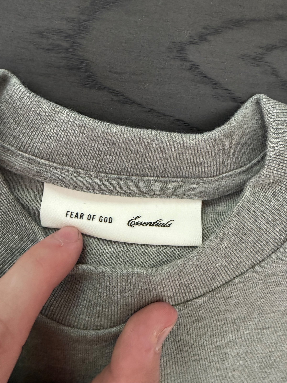 New Essentials Fear of God MLB LA Dodgers Gray Men’s T-Shirt Medium $130